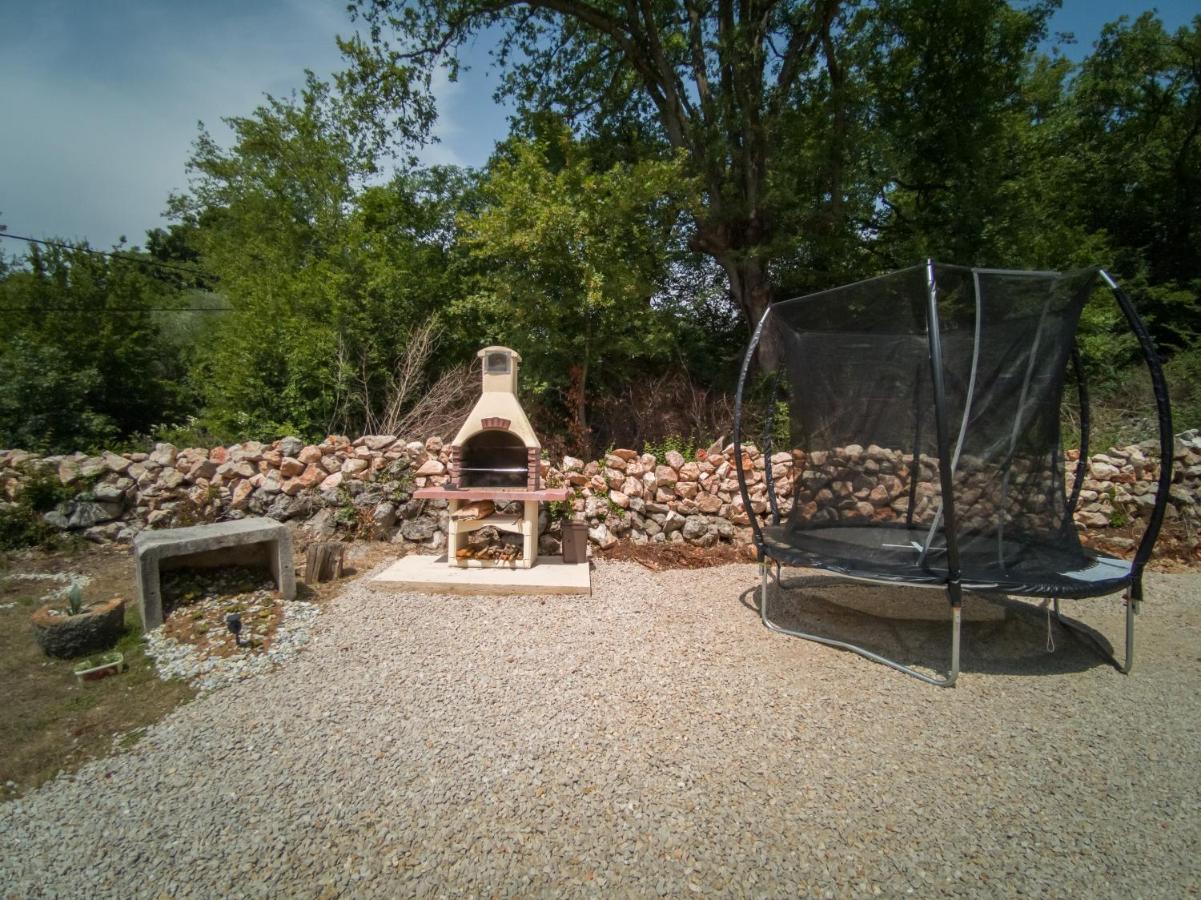 Holiday House Tos-Vila With Heated Pool Vrbnik Luaran gambar